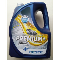 Масло моторное Neste Premium+ 10w40 (полусинтетика) 4 литра