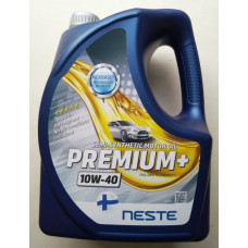 Масло моторное Neste Premium+ 10w40 (полусинтетика) 4 литра Масло моторное Neste Premium+ 10w40 (полусинтетика) 4 литра