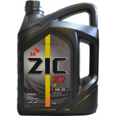 Масло моторное ZIC X7 LS 5w30 4 литра (A+) (синтетика)