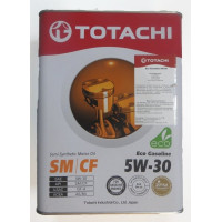 Totachi Eco Gasoline Semi-Synthetic Motor Oil 5w30 SM/CF 4 литра (полусинтетика)