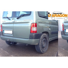 ТСУ на CITROEN Berlingo, 1996-2002,2002-2008,2008-/PEUGEOT Partner, 1996-2002,2002-2008, тип шара: F(S)