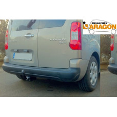 ТСУ CITROEN Berlingo, 2008-2011,2011-/PEUGEOT Partner, 2008-2011,2011-, тип шара: F(S)