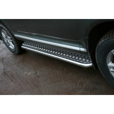 Пороги c листом d 60 (компл 2шт) "Volkswagen Touareg" 2006-2009, VWTG.82.0593