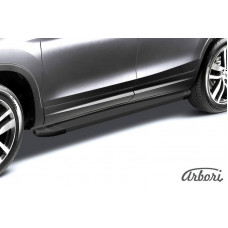 Порог алюминиевый Arbori Optima Black 1700 без крепежа