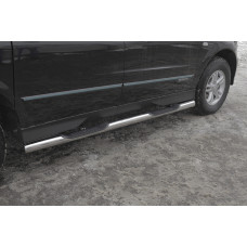 Пороги с проступями d76, Ssang Yong Actyon Sport 2012-, SYAS.81.1609