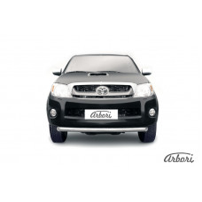 Защита переднего бампера Arbori d57 радиусная TOYOTA HILUX 2008-2011