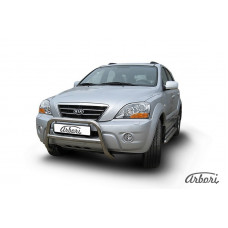 Защита передняя Arbori d57 низкая KIA SORENTO NEW 2006-2008