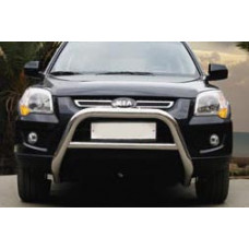Решётка передняя мини d 76 низкая "Kia Sportage" 2008-2010, KISP.56.0819