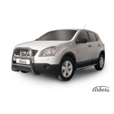 Защита передняя Arbori d57 высокая NISSAN QASHQAI 2007-2009