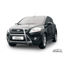 Защита передняя Arbori d57 высокая с одной перемычкой FORD KUGA 2008-2013