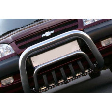 Решётка передняя мини d 76 "Chevrolet Niva 2009-", CN09.56.0848