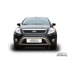 Защита передняя Arbori d57 низкая с перемычкой FORD KUGA 2008-2013
