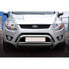 Решетка передняя мини d 60 низкая повторяющая форму воздухозаборника "Ford Kuga" 2008-, FKUG.56.0669