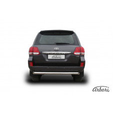 Защита заднего бампера Arbori d76 короткая TOYOTA LAND CRUISER 200 2007-2012